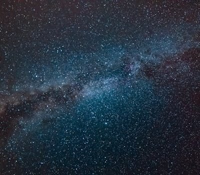 A stunning view of the Milky Way galaxy filling the night sky, showcasing countless stars.