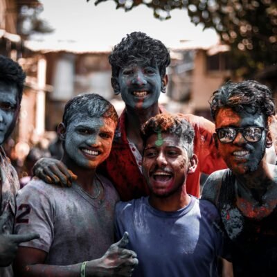 Holi celebration